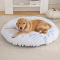 Round Plush Dog Bed Mat