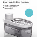 Stainless Steel Pet Water Dispenser Wireless Water And Electricity Separation