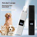 Rechargeable Dog Nail Piercing Device With Light