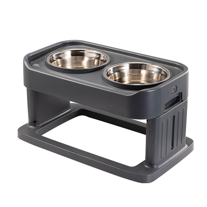 New Lifting Stainless Steel Pet Tableware