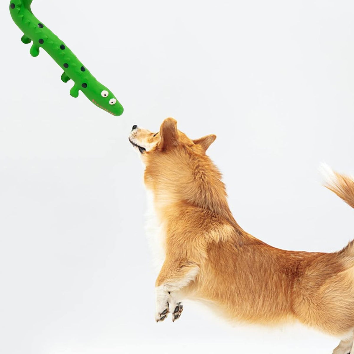 Dog Chew Toys Dog Squeaky Toys For Aggressive Chewers Cute Lizard Shape Pet Dog Chewing Toy Interactive Dog Teeth Molar Toy For Small Medium