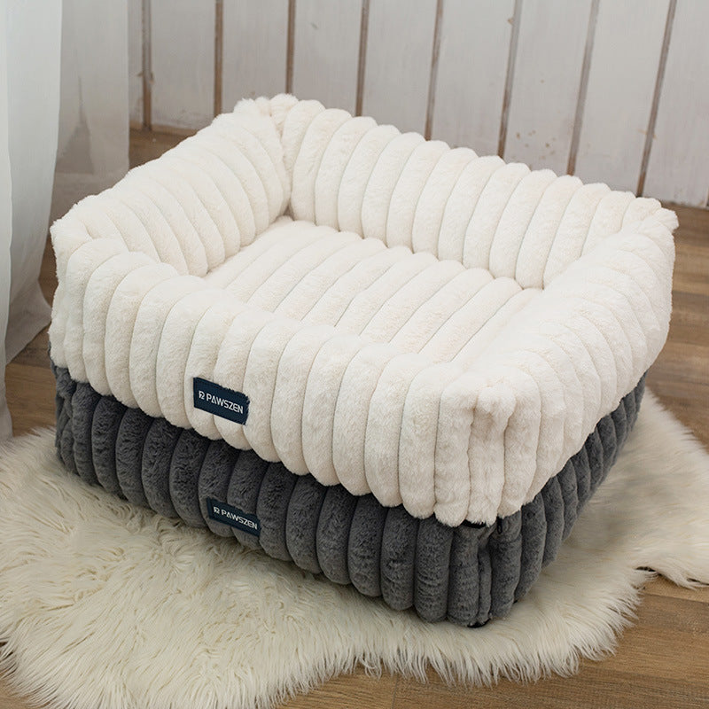 Large Kennel Removable Square Pet Bed