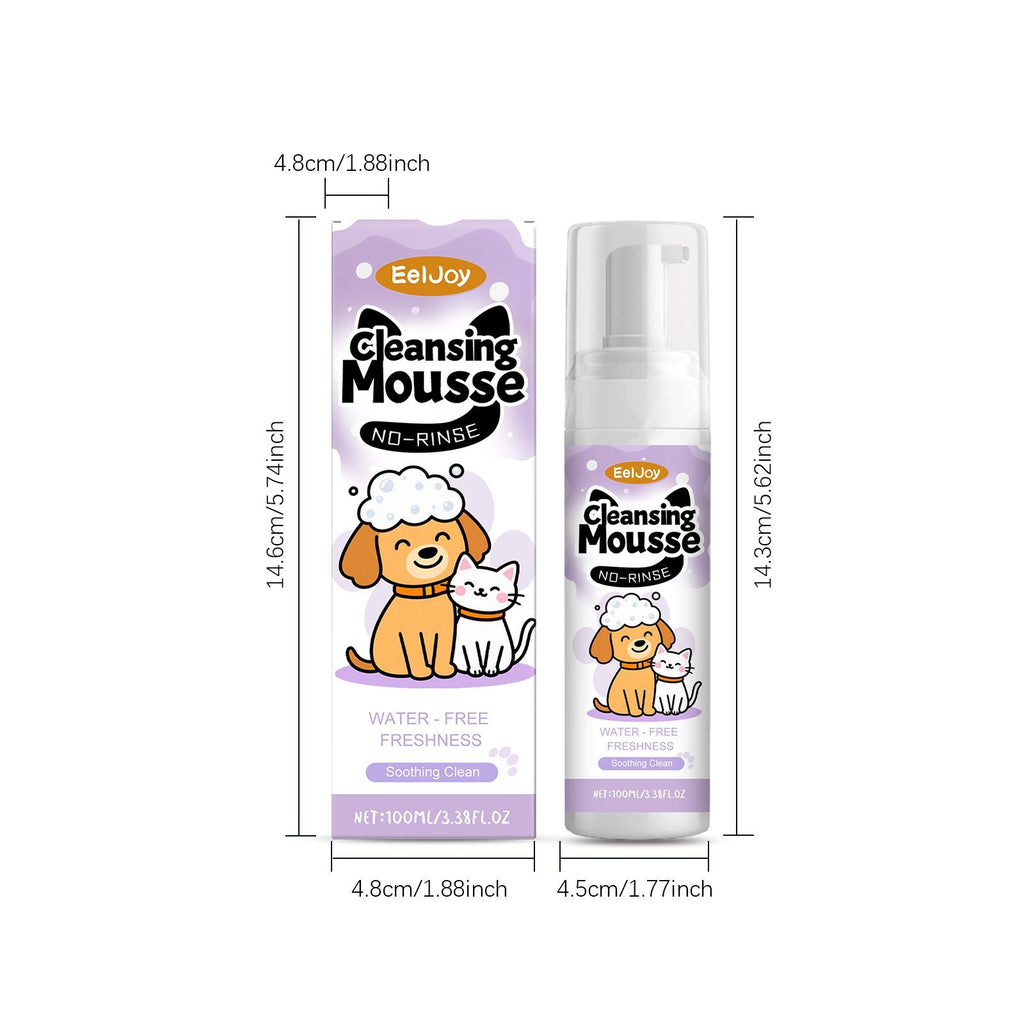 Eeljoy No-Rinse Pet Face Cleansing Mousse, 100 Ml