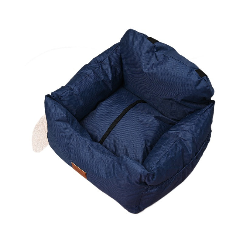Simple-Style Dog Car Bed Seat