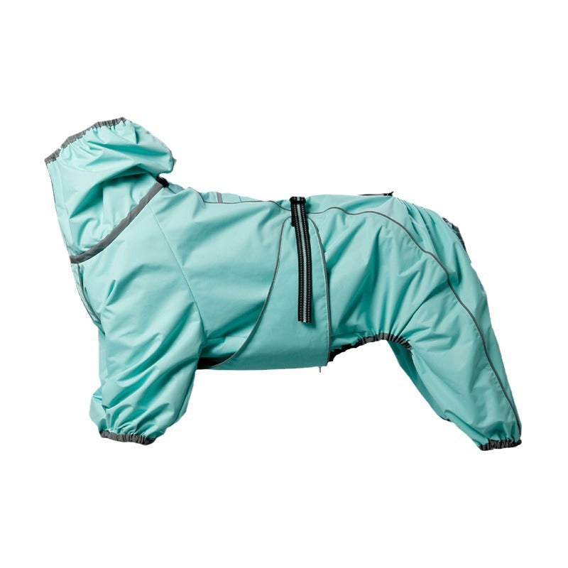 Cotton-Padded Warm Dog Shell Jacket