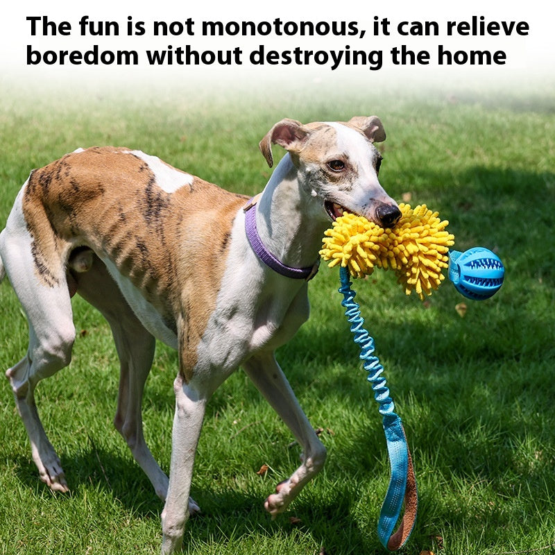 Cord Teether Bends And Hitches Bite-Resistant Tug-Of-War Woven Bends And Hitches Interactive Relieving Stuffy Pet Toy