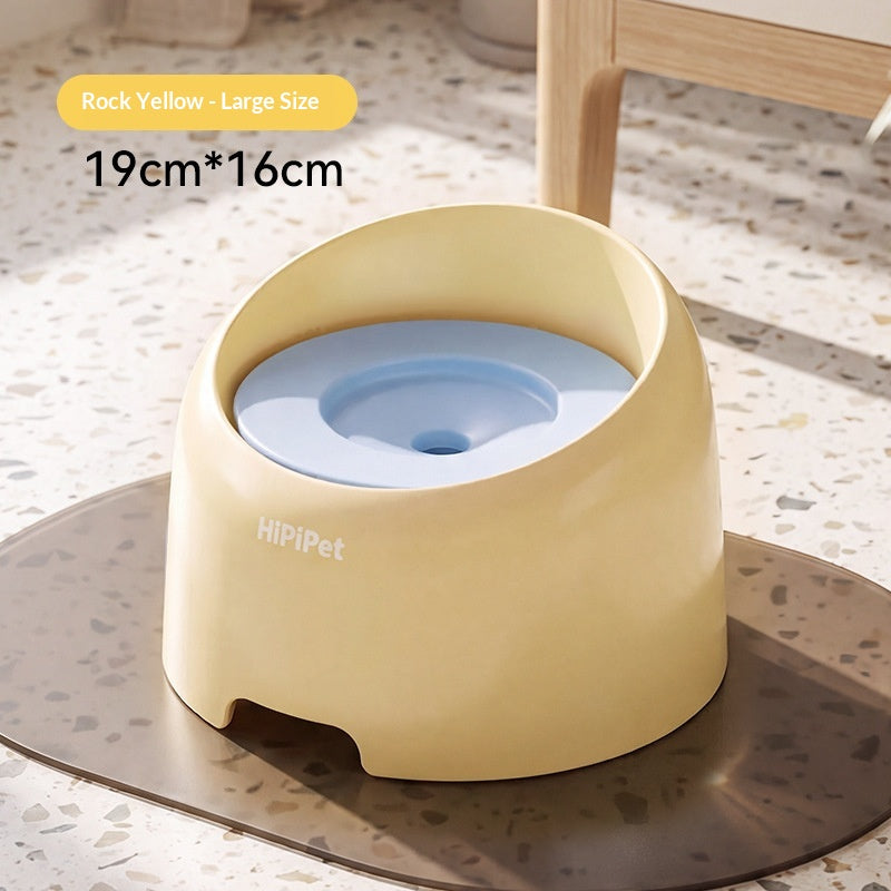 Large-Capacity Non-Drip Water Bowl With Neck Support