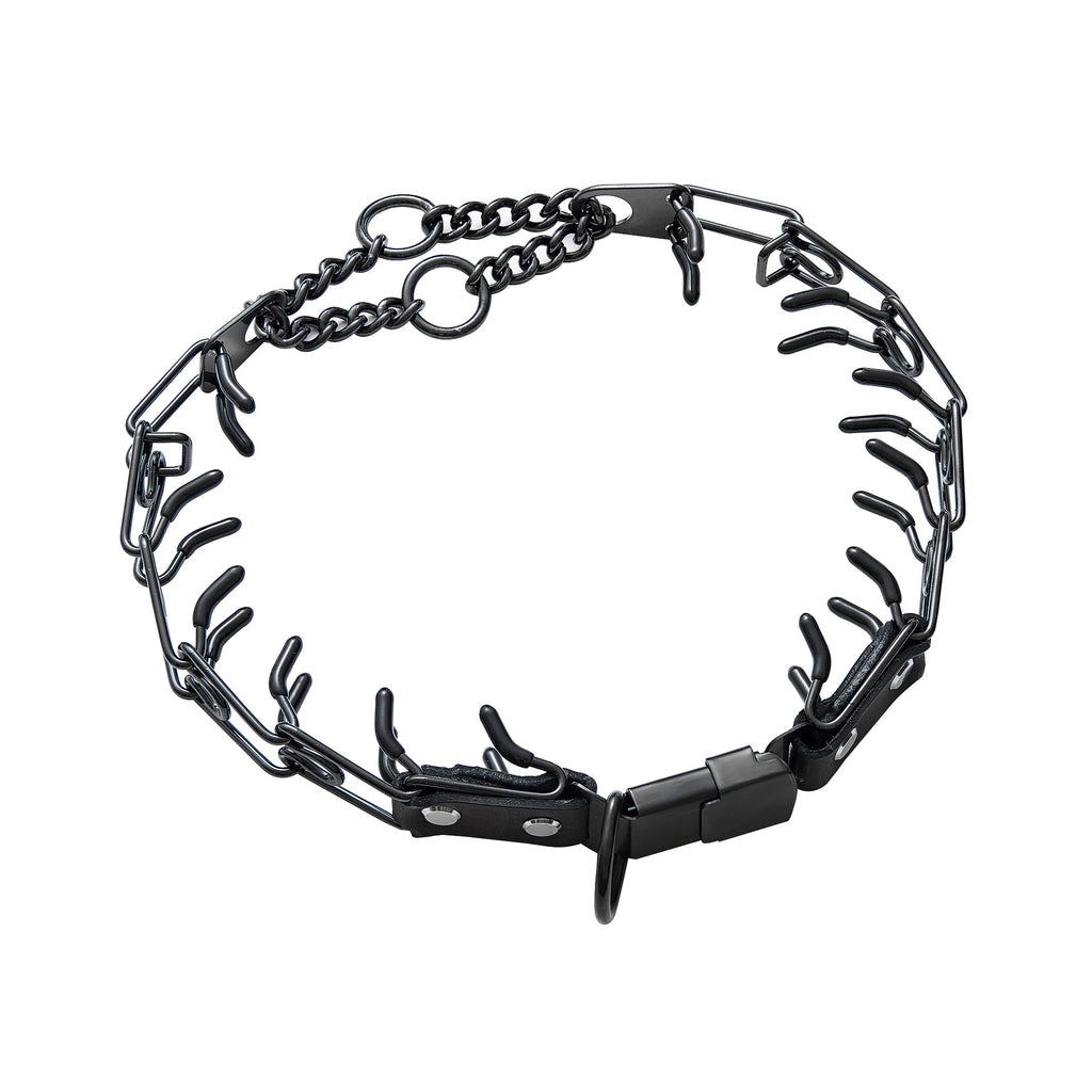 Detachable Stainless Steel Pet Dog Chain Snap Buckle With Spikes