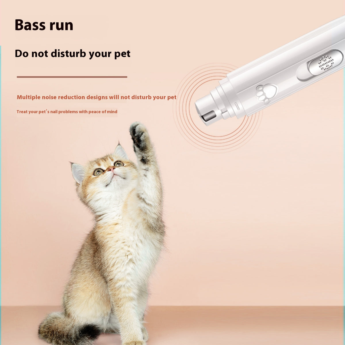 Rechargeable USB Dog Nail Trimmer