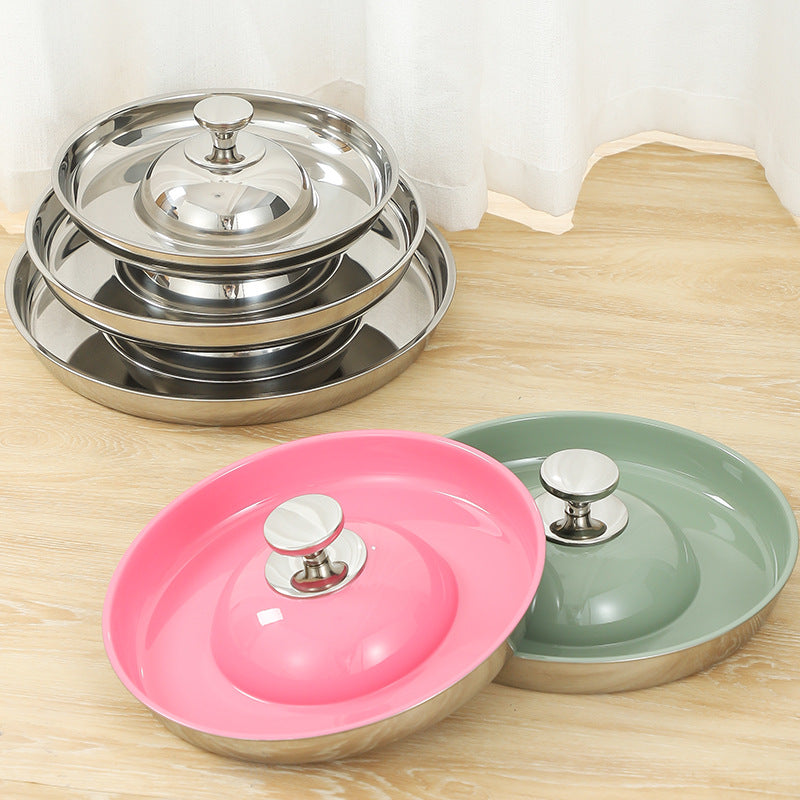 Thickened Stainless Steel Pet Food Bowl