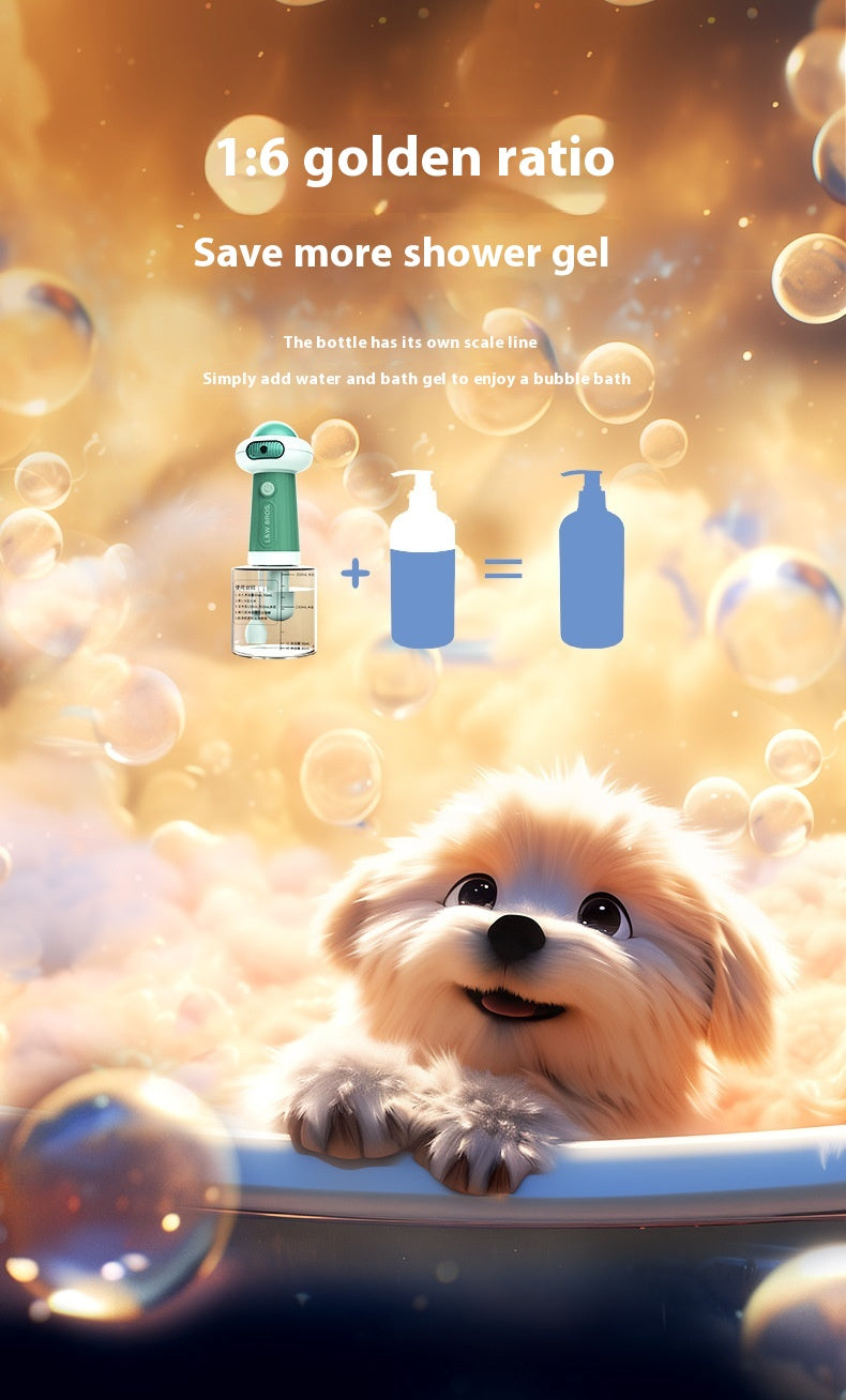 Smart Pet Bath Bubble Machine 400Ml Second Generation