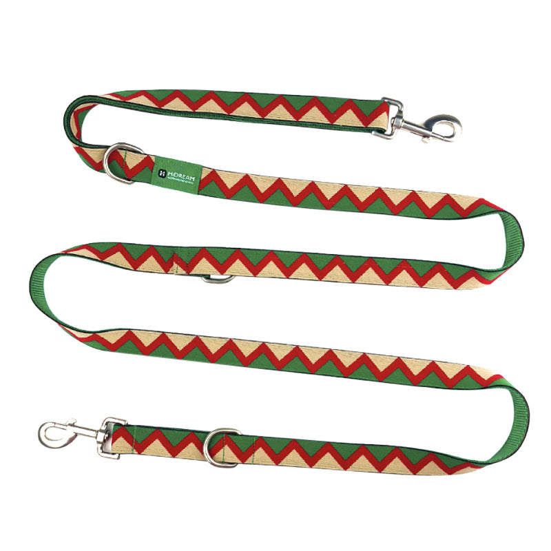 Rainbow Hands-Free Multifunctional Traction Rope Can Be Adjusted