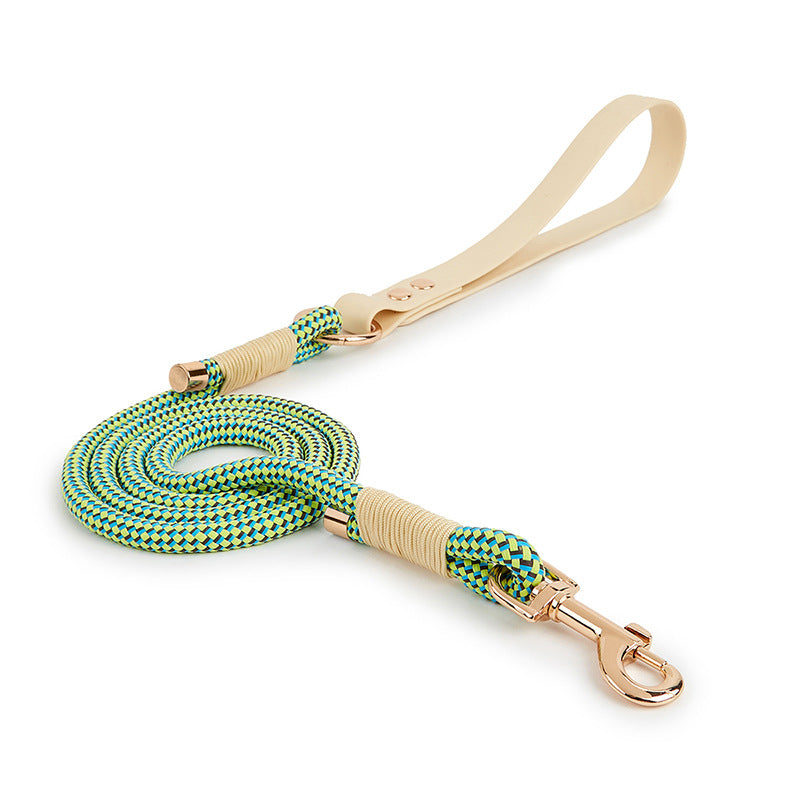 Dog Hand Holding Rope Pvc Medium-Sized Dog Safety Buckle