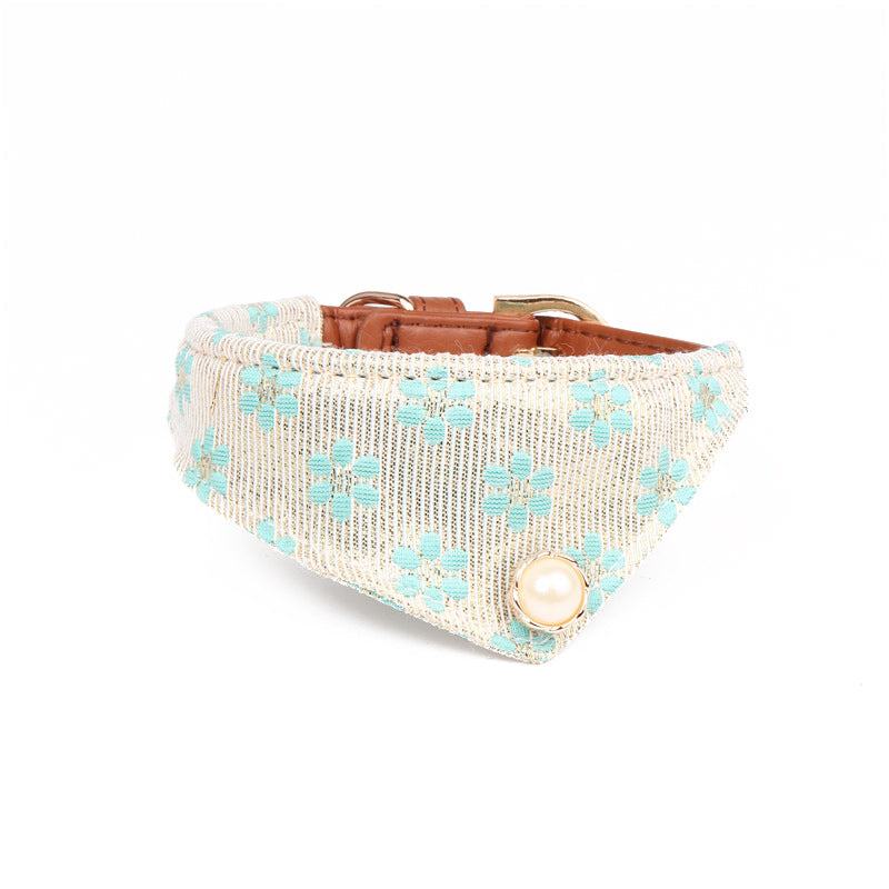 Dog Triangular Bandana Collar For Small And Medium-Sized Dogs