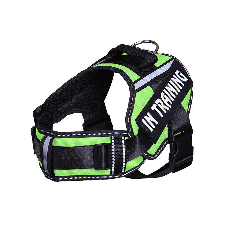 Reflective Custom Dog Chest Harness Leash