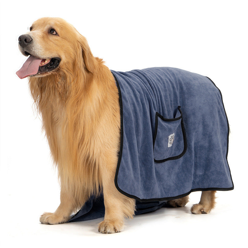 Super Absorbent Quick-Drying Dog Bath Towel
