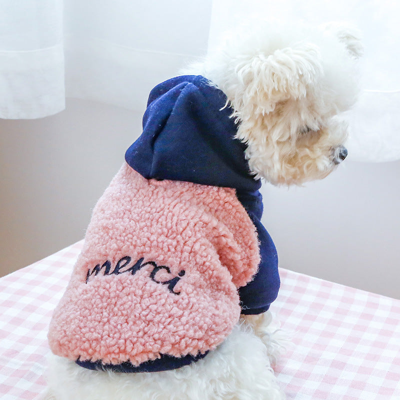Warm Two-Legged Pet Hoodie