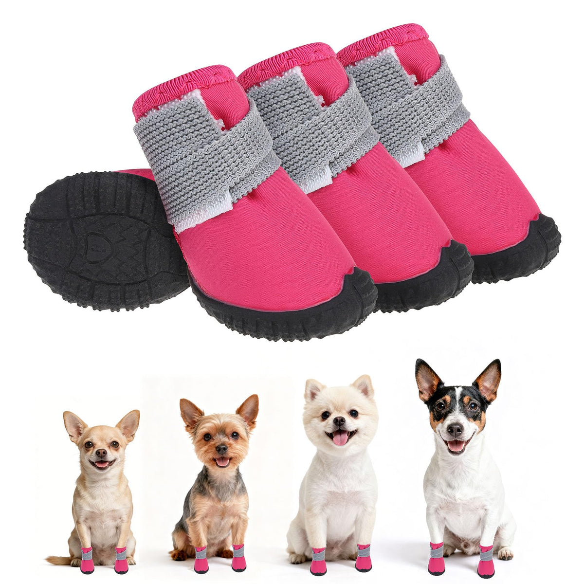 Breathable Anti-Slip Dog Boots For Small Dogs
