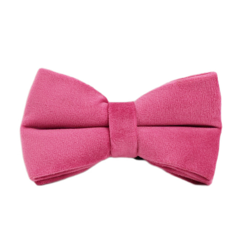 Fabric Velvet Pet Collar Walk Set