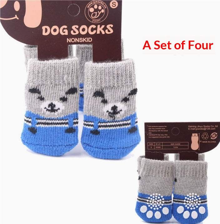 Dog Socks in Four Packs