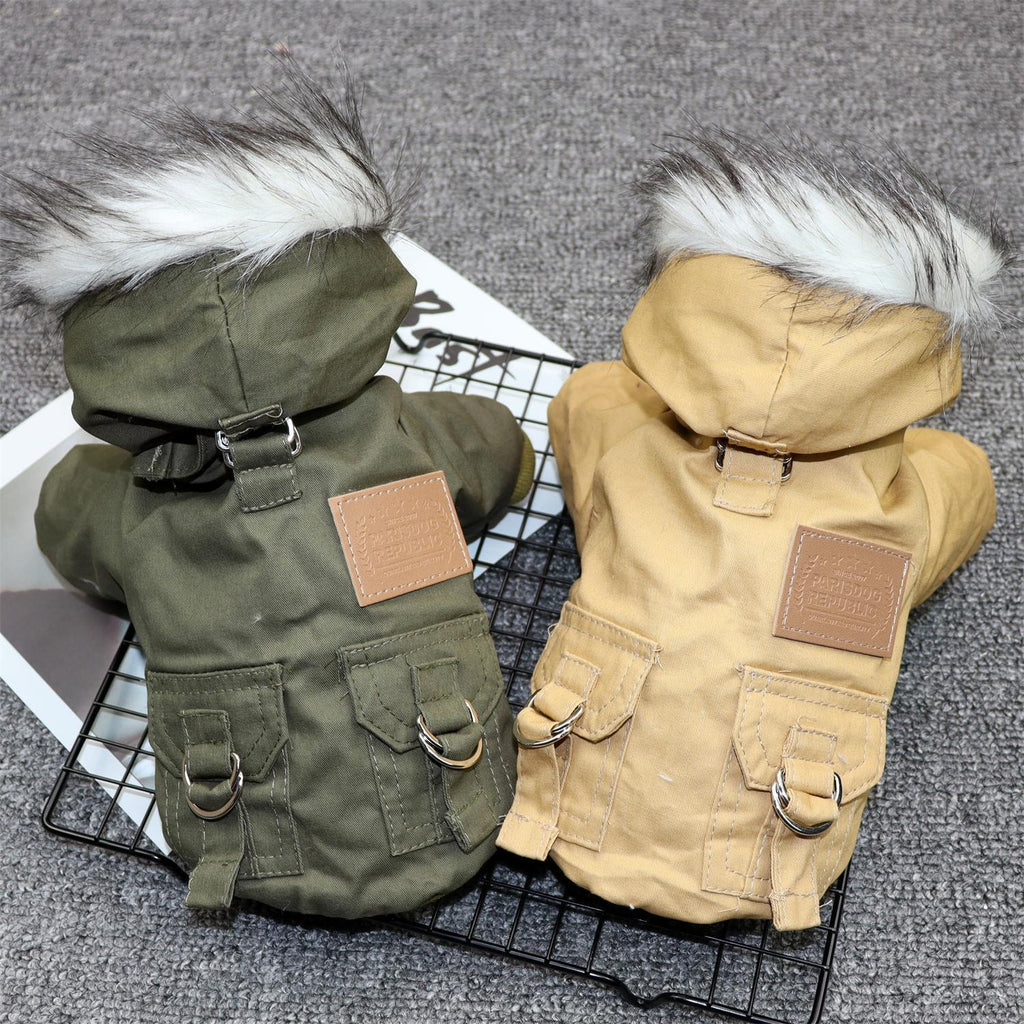 Padded Dog Coat For Small Dogs
