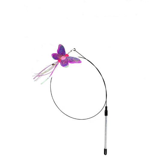 Insect Series Can Roll Up Long Rod Steel Wire Feathers