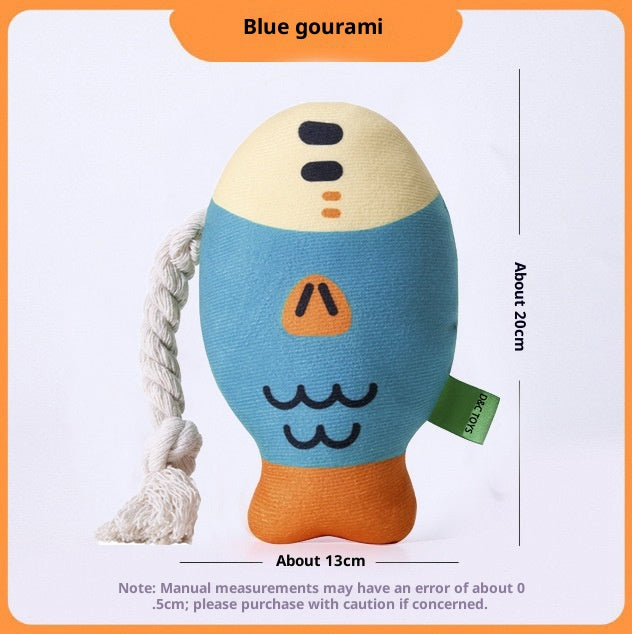 Squeaky Bite-Resistant Tennis Ball Pet Toy