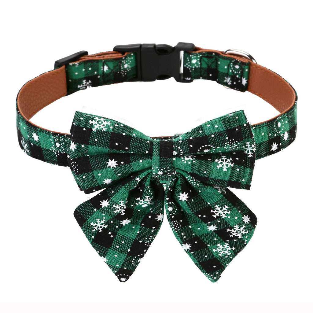 Dog Accessories Bow Tie Dog Collar Christmas Pet Collar