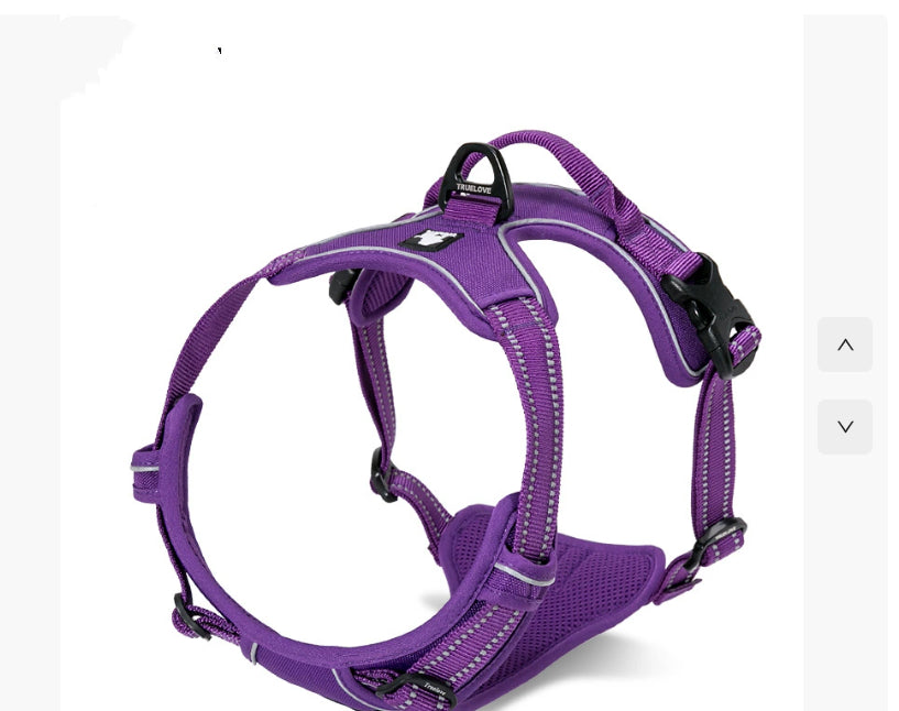 Truelove Vordere Bereich Reflektierende Nylon Haustier Hund Harness Alle Wetter Padded Einstellbare Sicherheits