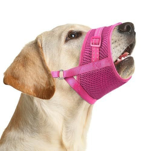 Soft Breathable Mesh Dog Muzzle