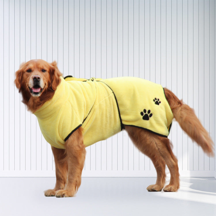 Soft Absorbent Embroidered Pet Pajamas