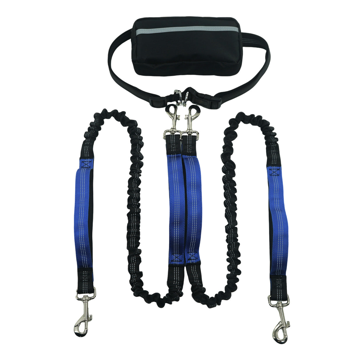 Portable Running Waist Pack With Dog Leash
