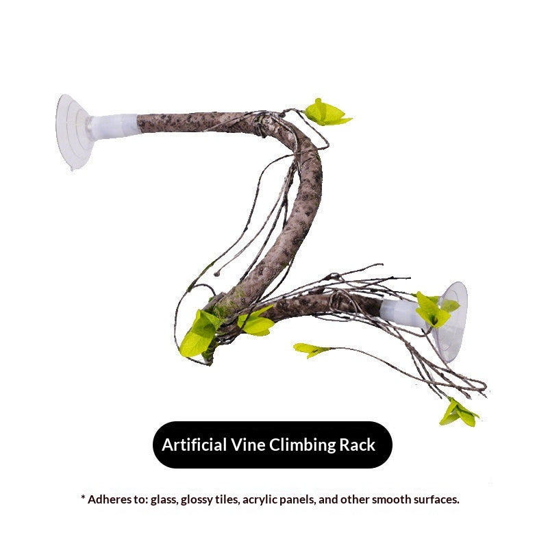Suction-Cup Simulated Tree Vine Perch