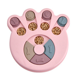 Pet Slow Food Dog Bowl Amazon Factory In Stock Pet Toy Dog Turntable Eating