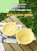 3-In-1 Collapsible Slow Feeder Dog Bowl