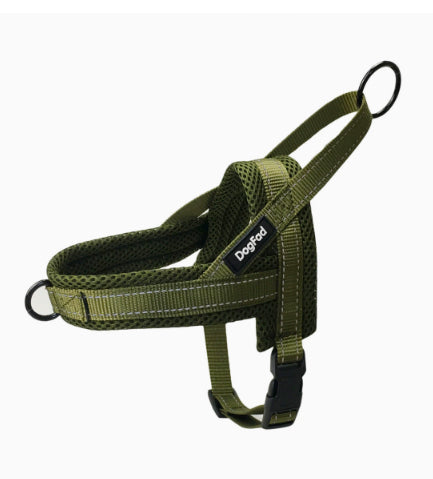 Fleece Adjustable Vest With Pet Chest Harness