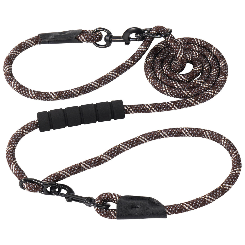 Cross-Border Dog Leashone-To-Two P-Style Double Lead