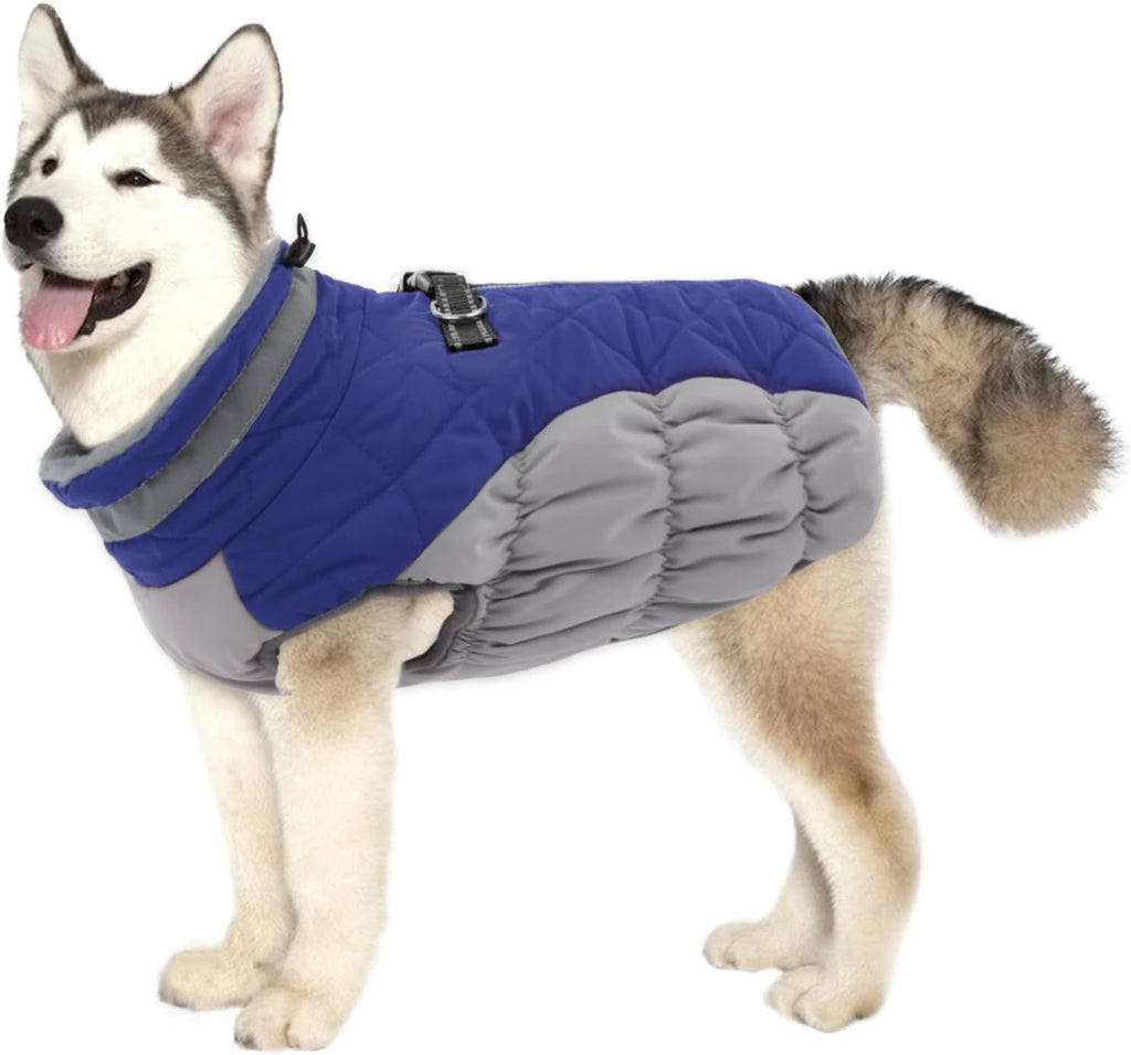 Warm Padded Winter Dog Coat