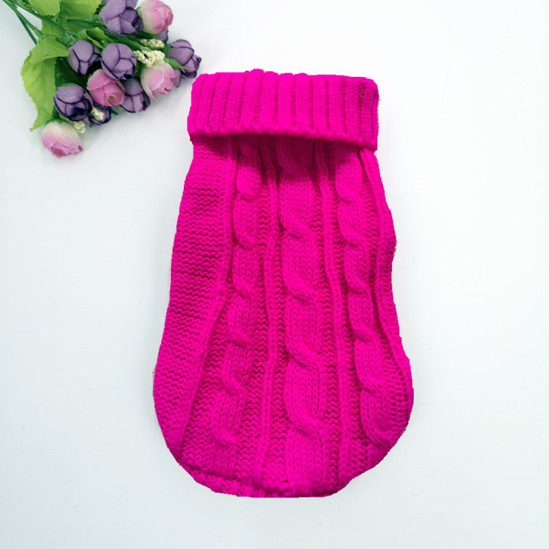 Wool Milk Teddy Dog Sweater