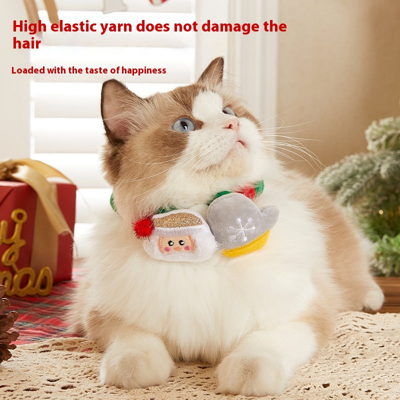Pet Christmas Collar Decoration