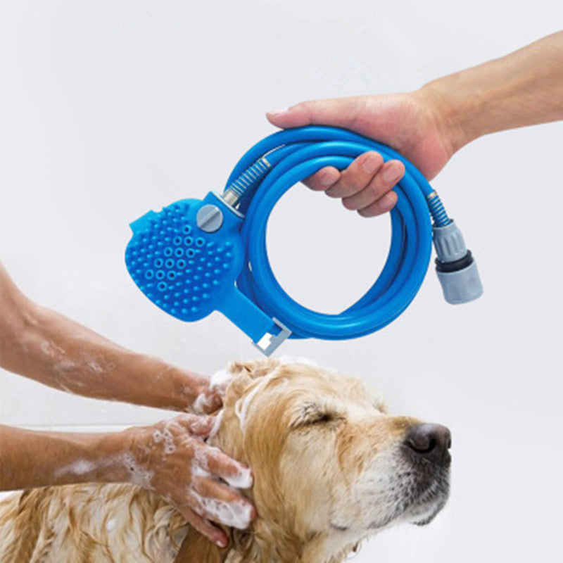 Dog Bathing and Massage Shower Tool
