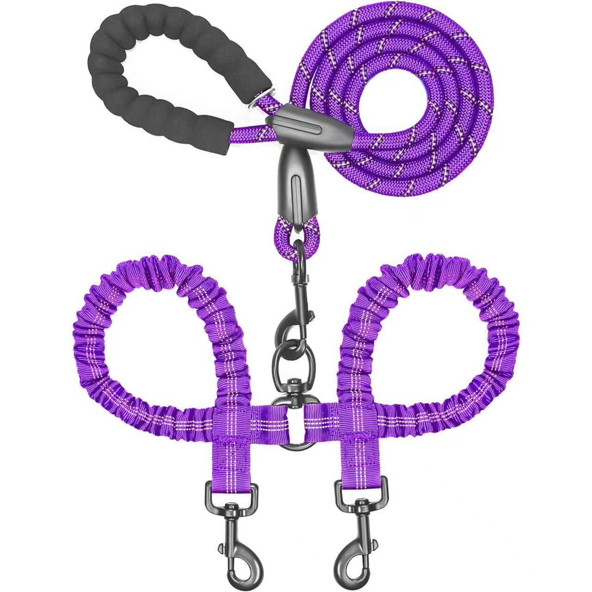 Retractable Dual Dog Leash