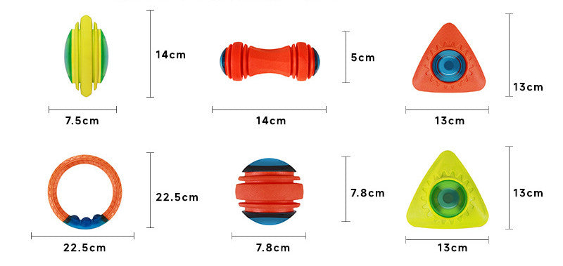 New Luminous Interactive Molar Bite-Resistant Medium And Large Dog Toy