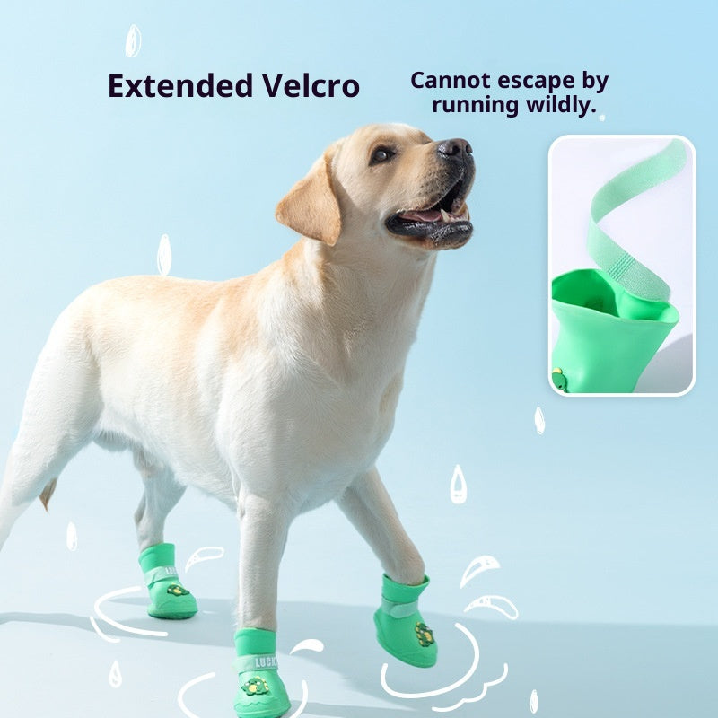 Waterproof Anti-Slip Shoes for Medium and Large Dogs