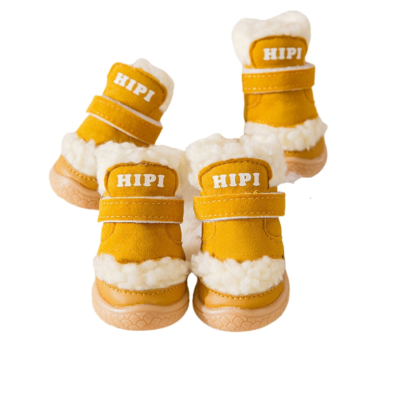 Thick Anti-Slip Winter Dog Boots