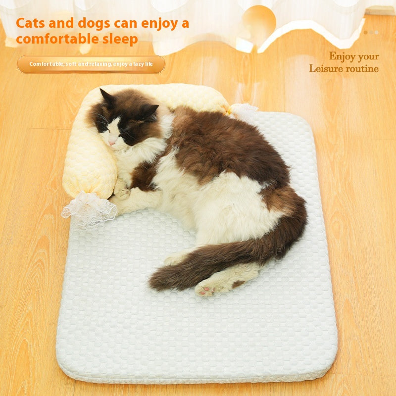 Dog Mat Candy Color Cute Style Summer