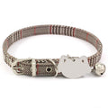 Double-Sided Laser Engraving Pet Collar Brass Bell