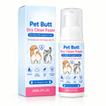 No-Wash Foam for Pet Buttocks