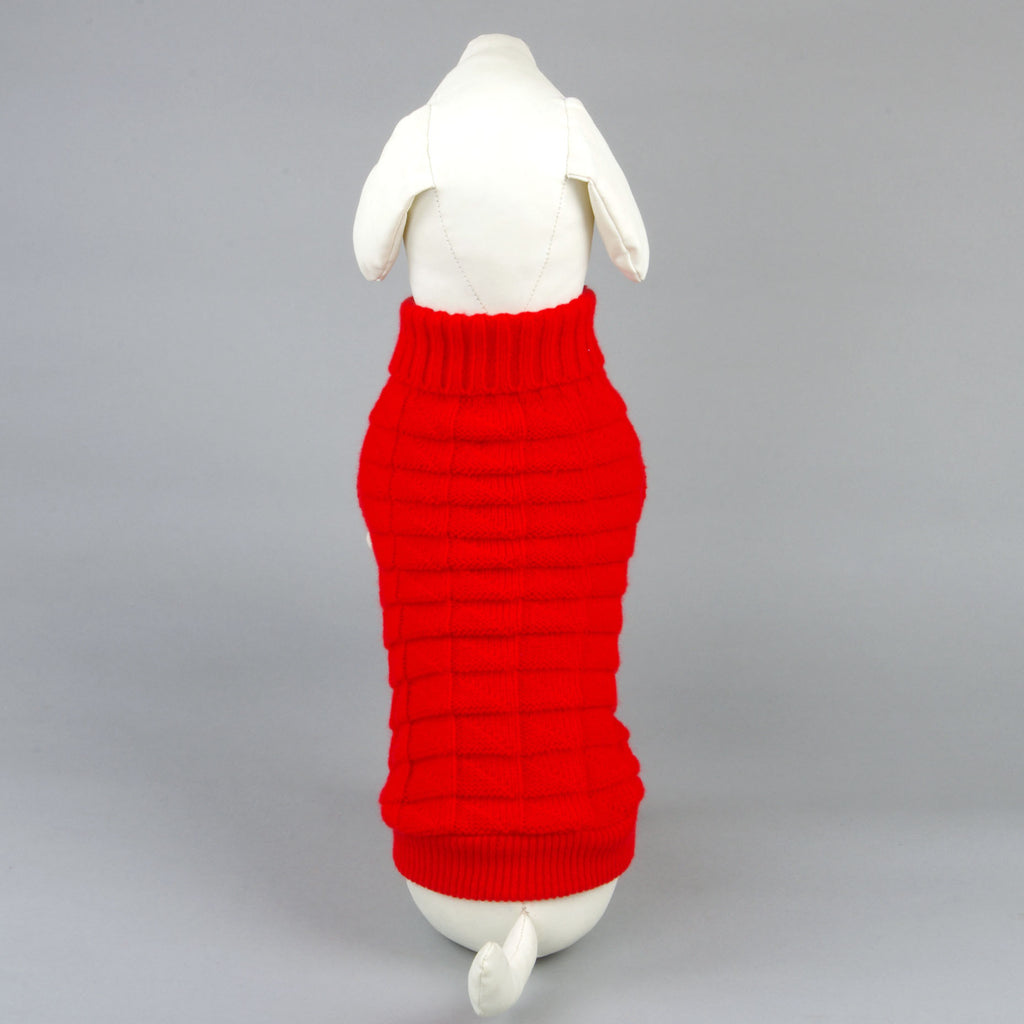 Three-Dimensional High Elastic Solid Color Dog Sweater