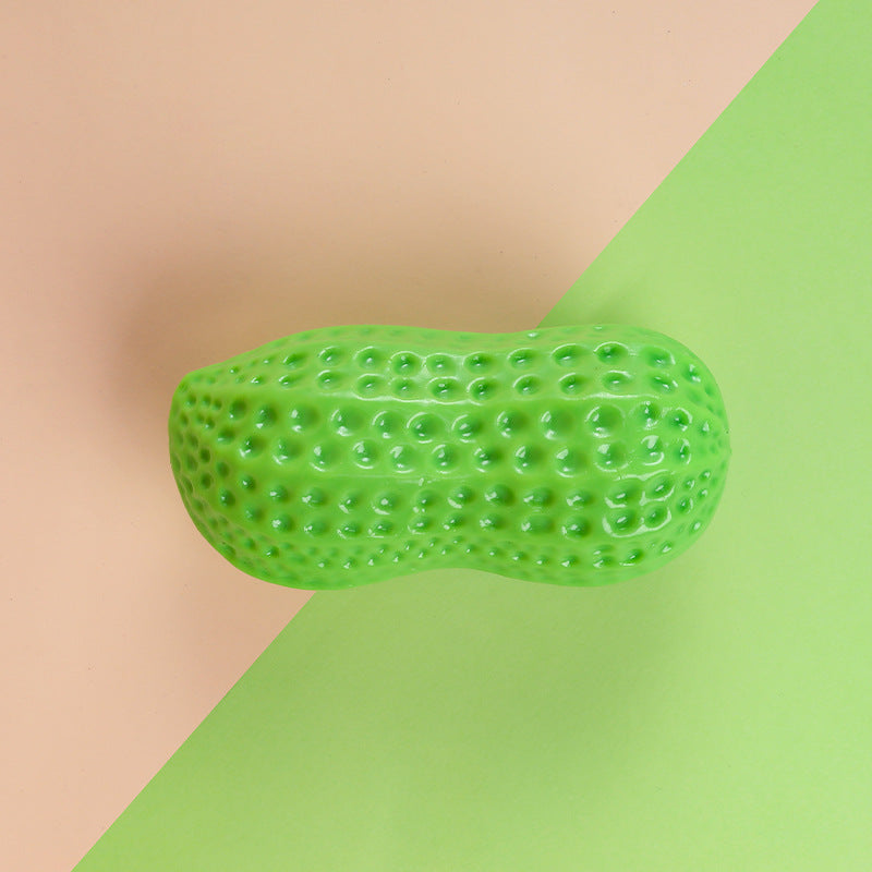 Pet Toy Tpr Peanut Bite Resistant Sound